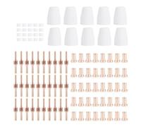 Jingyingtt 100 pezzi di consumabili for taglio al plasma PT-31 LG40 (standard) adatti a PT-31 CUT40 HYC45D HYC50D CUT50 PLC50D HYC410 Accessori per saldatura ad arco