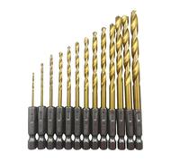 Jingyingtt 13/16PCS Cobalt T Wist Drill Bit Set Of Drills For Metal Hole Punch HSS Titanium Coated Hard Carbide Drilling Woodworking Tool Bit
