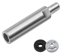 Jingyingtt Adattatore for prolunga for smerigliatrice angolare, asta di collegamento, albero di prolunga M10, flangia di bloccaggio, dado chiave, attacco a sgancio rapido, parte for utensile elettrico