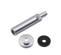Jingyingtt Adattatore for prolunga for smerigliatrice angolare, asta di collegamento, albero di prolunga M10, flangia di bloccaggio, dado chiave, attacco a sgancio rapido, parte for utensile elettrico
