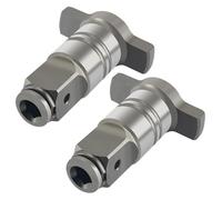 Jingyingtt Gruppo incudine for avvitatore a impulsi compatibile con alloggiamento for trapano, adattatore for chiave elettrica con testa quadrata, attacco quadro da 1/2 pollice a adattatore for presa