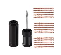 Jingyingtt Kit di riparazione for pneumatici tubeless for bici, tappo di sicurezza, strisce di gomma e strumento di inserimento for la riparazione di forature su bici da strada pianeggiante MTB