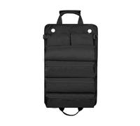 Jingyingtt Tool Organizers Bag W/Detachable Pouches, Heavy Duty Roll Up Organizer Canvas 6 Tool Pouches Tool Roll Organizer For Electrician Hobbyist Mechanic