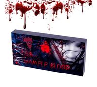 Jingyukj Sangue finto halloween,Sangue Zombie,SFX Sangue Finto,Sangue finto lavabile,Sangue per Trucco Horror,Rosso Scuro per Effetti Speciali Fake Blood(55g+involucro)