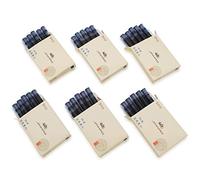 JINHAO - 30 ricariche per penne stilografiche JINHAO e Baoer 30 Stück blu/nero