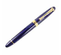 Jinhao 450 penna roller con anello d'oro - blu scuro