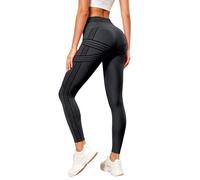 Jinitaimei Leggins 3D Anticellulite Donna Push Up Sculpture Lipedema a Compressione Controllo Graduata Anti Cellulite Leggings Sportivo Vita Alta Senza Cuciture Donna Fitness Yoga Pantacollant
