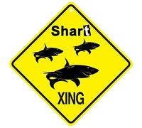 JINKAIRUI Nuovo Metallo Tin Sign Shart Xing Segno Maniaci del Lavoro per Interni Esterni Decorazione Della Parete 8x8 Segno Quadrato