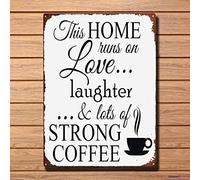 JINKAIRUI Targa in metallo retrò, con scritta in lingua inglese "Kitchen Quotess 04", per esterni, casa, grotta, garage, bar, decorazione da parete, stile vintage, in alluminio, 20 x 30 cm
