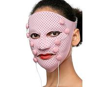 JinKeHong Maschera per Massaggio facciale,Maschera di Bellezza per Spa con Massaggio a Vibrazione Magnetica 3D elettrica,3 modalità, Sollevamento e serraggio di EMS,per dormitorio da Viaggio a casa