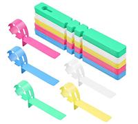 Jinlaili 250 Pezzi Marcatori per Piante, Etichette per Piante da Giardino, Marcatori per Piante in Plastica, Etichette da Giardino Impermeabili, Marcatori per Piante Riutilizzabili, Tag Pianta