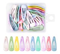 Jinlaili 30 Pz Fermagli per Capelli Bambina, 3cm Mollette per Capelli Bambina