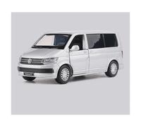 JINLEXIU Modello di auto pressofusa 1/36 for Multivan T6 MPV modello di auto da collezione ornamenti decorativi regali for feste decorano gli uffici Adatto per ornamenti(Silver)