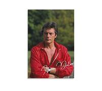 JINLIMAO Stampa su tela poster 30 * 50CM Senza Cornice Alain Delon Poster Canvas Wall Art Room Pictures for Bedroom Gifts Decor