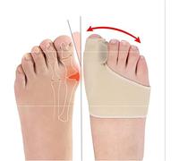 JINLINGNB 1 paio di separatori per dita alluce valgo piedi osso pollice regolatore borsite stecche correttore plantari protezione raddrizzatore strumento per la cura del piede