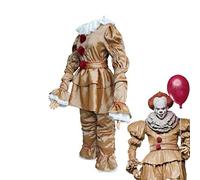 Jinmen Halloween Costumes, Halloween Costume Adulto Halloween Cosplay Scary Clown Costumes, Costume Abbigliamento per Halloween Carnevale Party Horror Cosplay