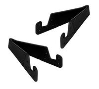 Jinpojun 2 Pezzi Supporto per Cellulare,Supporto Portatile per Scrivania,Supporto Telefono Pieghevole,Supporto Telefono per Viaggio,Universale,Compatibile con Phone,i-Pad,Tablet,Kindle Android(Nero)