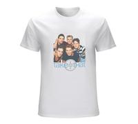 JINQIANXI Take That - Unisex Mens T-Shirt - Group Hug Cotton Size S