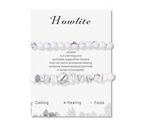 JINQIGG 1 Set Agata Naturale A Forma Irregolare Perlina Texture Unica Braccialetto Regolabile Per Le Donne Degli Uomini Gioielli Regalo Pietra Moda, Misura unica, come descritto