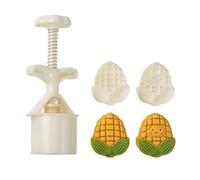 JINQIGG 50/75g Cakes Muffa Alte Temperature Resistente di Mais Pasticceria Stampi Dessert Pressa per Pasticceria Arte