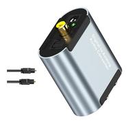 JINQIGG Alta Frequenza di Campionamento 192kHz Convertitori Suono Alluminio AntiInterferenze Design Per TV Dispositivi Lettore Bluray Spine Giocare Digitali Convertitori Audio