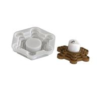 JINQIGG Artistico Titolari Fare Con Fiore Forma Vassoio Stampi In Silicone Colore Personalizzabile E Fragranze Home Crafting Vassoio Handmade Fare Stampi