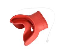 JINQIGG Bocchini in silicone per boccagli per il secondo stadio, con regolatore rimovibile, per attività di nuoto e immersioni