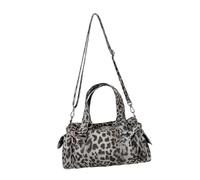 JINQIGG Borsa a tracolla da donna con leopardi, borsa a tracolla alla moda, con tracolla staccabile, Albicocca