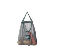 JINQIGG Borsa d'attaccatura robusta della frutta della verdura del poliestere con le maglie dei flussi d'aria perfette per l'organizzazione del controsoffitto dell'aglio o della borsa d'attaccatura