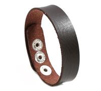 JINQIGG Braccialetto regolabile con chiusura scorrevole in morbida pelle PU adatta a polsi di 14 22 cm di circonferenza elegante e minimalista, Come da immagine