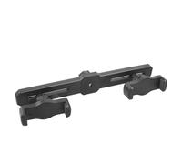 JINQIGG Due Cellulare Staffa di Supporto Per Live Broadcasting Base Forte Con Standard 1/4 "Foro Vite Doppio Telefono Parentesi Live Broadcast