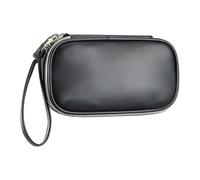 JINQIGG Organizzatori di accessori elettronici leggeri Organizzatori di viaggio dell'unità di elaborazione resistente all'acqua di doppio strato Borse di viaggio di affari Organizzatori, Nero