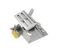 JINQIGG Piedino per macchina da cucire resistente, a doppio strato, per increspature, larghezza regolabile per cuciture dritte