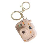 JINQIGG Portachiavi con design Capybaras con proiettore in miniatura integrato, perfetto per studenti e appassionati di accessori adorabili, Mandarino, Taglia unica