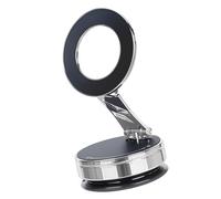 JINQIGG Supporto pieghevole per telefono da auto, rotazione a 360 gradi, regolabile, con tecnologia a doppia aspirazione per una facile visualizzazione del supporto del telefono dell'automobile