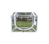 JINQIGG Tenda modulare del PVC ottimizzata della luce solare con visibilità a 6 lati per la radura pianta di giardinaggio tutto l'anno per il balcone e