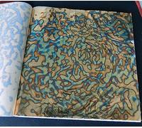 JINRUISI Foglia di Lamina d'oro variegata 50 Fogli Libretto colorato Imitazione Foglia d'oro doratura Decorazione Artigianale Arte (Cielo Stellato Oro)