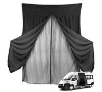 JinsenTGG Zanzariera Auto Sostituzione per Fiat Ducato/Peugeot Boxer/Citroen Relay 2006-2024, Zanzariera Portiera Posteriore dell'auto, Rete per Insetti Magnetica a Strato Singolo per Campeggio