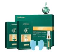 Jinshane Maschera al collagene Corea, maschera lifting al collagene Jinshane, cerotto per la fronte liofilizzato conopeptide, pellicola di collagene liofilizzata solubile per ringiovanimento e