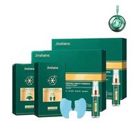 Jinshane Maschera Di Collagene Corea, Jinshane Maschera Di Sollevamento Di Collagene, Conopeptide Liofilizzato Fronte Maschera Patch, Solubile Liofilizzato Film Di Collagene (2Set)