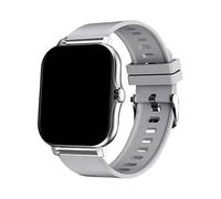 JINSHANGZI 2023 NEW SmartWatch Android Phone 1.44" Color Screen Full Touch Custom Dial Smart Watch Women Bluetooth Call Smart Watch Men (Silver)