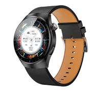 JINSHANGZI 2025 Girl Women BlueTooth Call Smart Watch SK7 Mini AMOLED Lady Wristwatch BT Calling Music Player AI Voice Men Fitness Tracker (Black)