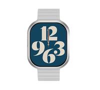 JINSHANGZI 4G SIM Card New Wireless Calling Smart Watch Make Answer Call Full Touch Sport Fitness for Women Men with Wifi Android System Support SIM (Silver)
