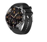 JINSHANGZI New GT-4 Pro Max Smart Watch Men Larger Full touch Screen Bluetooth Call Heart Rate Waterproof SmartWatch Sports Tracker Watches (Nero)