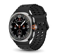 JINSHANGZI U8 Ultra Smart Watch Android OS 4G/5G Sim Card GPS WiFi Rotary Camera Global Calling 128GB Storage Amoled Screen Smartwatch (8GB 128GB,all Black)