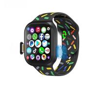 JINSHANGZI VP19 Pro Touch ID Smart Watch 4G/5G Android Smartwatch With 1580Mah Battery 128GB Storage Rom Free Download App WIFI GPS Amoled (8GB 128GB,Nero)