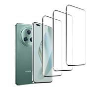 Jinshiweikai 3 Pezzi, Pellicola Vetro Temperato per Honor Magic 5 Pro,3D Copertura Totale,Durezza 9H,Antigraffio,HD Chiaro