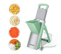 JINSHOM Mandolina Affettatrice di verdure Spessore regolabile Patate Cipolla Chopper Kitchen Chopping Artifact Multifunzionale