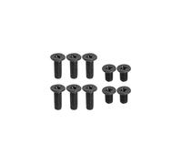 JINTAI 10 pezzi/1 set di viti di base per notebook Lenovo IdeaPad 3 14ADA05 81W0 14ARE05 81W3 14IGL05 81WH 14IIL05 81WD 14IJL05 82MK 14IML05 81WA nero (6 lunghi, 4 corti)