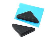 JINTAI 2 piedini in gomma per piedi Foot D-Shell per la parte inferiore, colore nero, ricambio per ASUS TUF Gaming F16 FX608LP FX608LM FX608JH FX608JP FX608JM 2,9 x 1,4 x 0,5 cm